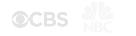 The nbc logo on a white background.