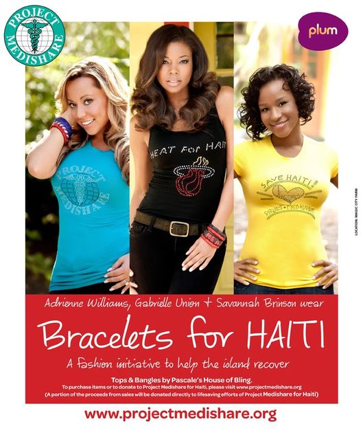 Bracelets for haiti.